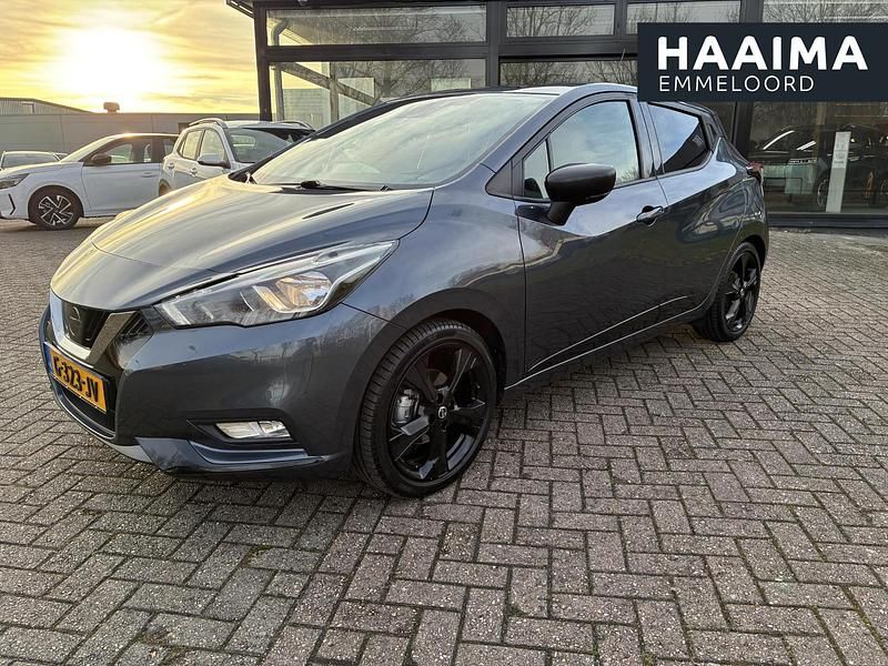 Occasion Nissan Micra 101 PK (74 kW) 2019 Grijs Hatchback