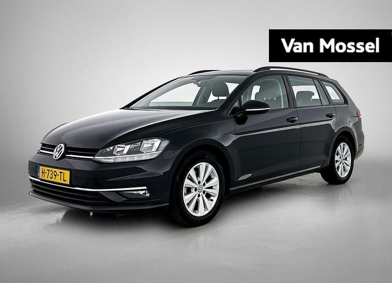 Zwart Gebruikt 2020 VW Golf VII Comfortline Stationwagen | € 16.400 (Eerlijke prijs) - Afbeelding 1/4