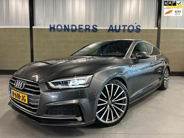 Grijs Gebruikt 2020 Audi A5 Sportback S-Line Hatchback | € 29.945 (Super prijs) - Afbeelding 1/4