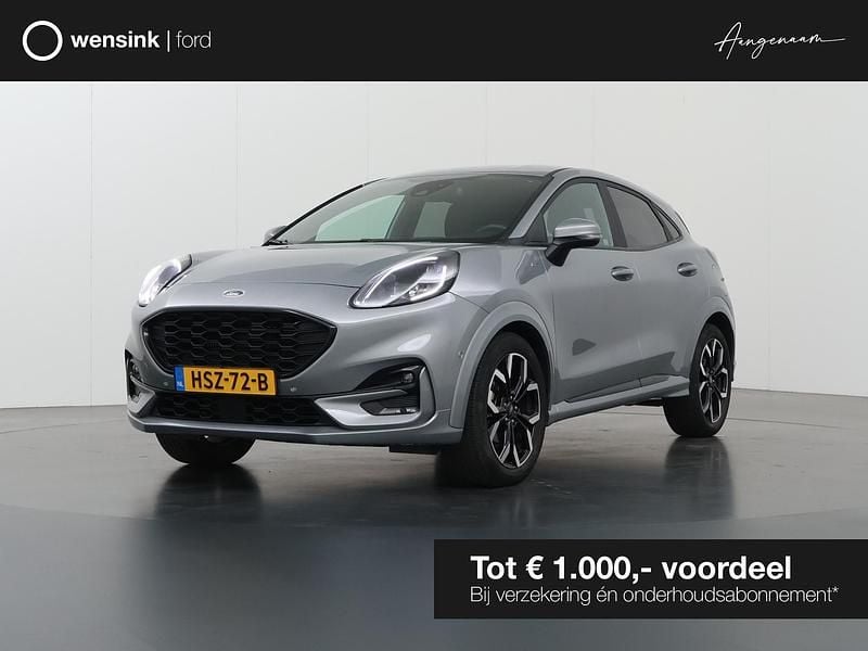 Grijs Gebruikt 2024 Ford Puma Gen-E ST-Line X SUV | € 28.330 (Eerlijke prijs) - Afbeelding 1/4