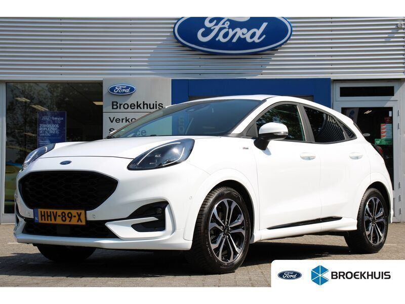 Wit Gebruikt 2024 Ford Puma ST-Line SUV | € 23.900 (Eerlijke prijs) - Afbeelding 1/4