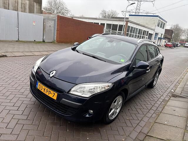 Occasion Renault Mégane GrandTour Dynamique 90 PK (66 kW) 2010 Blauw Stationwagen