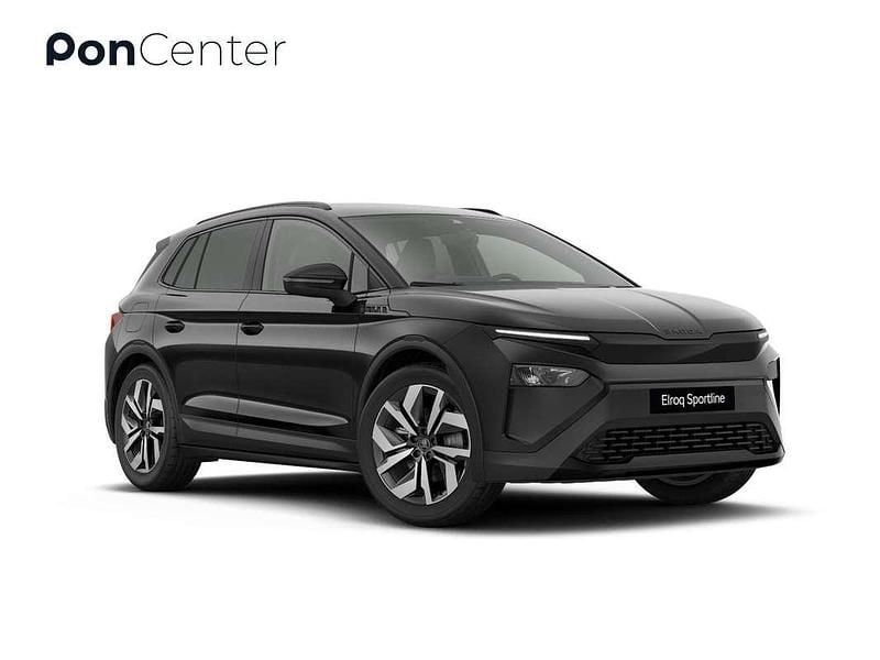 Zwart Nieuw 2025 Skoda Elroq SportLine SUV | € 42.990 (Goede deal) - Afbeelding 1/4