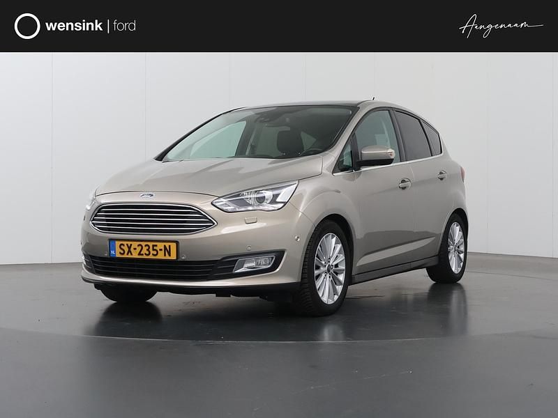 Grijs Gebruikt 2017 Ford C-MAX Titanium MPV | € 12.830 (Eerlijke prijs) - Afbeelding 1/4