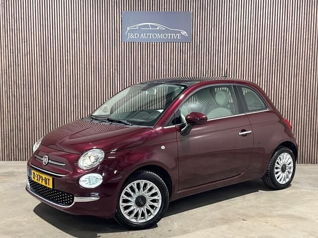 Rood Gebruikt 2018 Fiat 500 Lounge Hatchback | € 10.400 (Goede deal) - Afbeelding 1/4