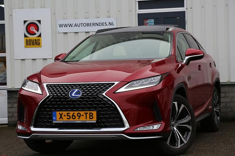 Rood Gebruikt 2021 Lexus RX450h SUV | € 51.900 (Goede deal) - Afbeelding 1/4