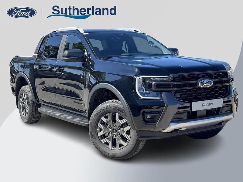Zwart Nieuw 2025 Ford Ranger Wildtrack Pickup | € 53.845 (Eerlijke prijs) - Afbeelding 1/4
