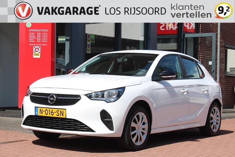 Wit Gebruikt 2021 Opel Corsa-e Edition Hatchback | € 14.295 - Afbeelding 1/4