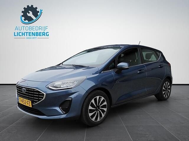 Occasion Ford Fiesta Titanium 125 PK (91 kW) 2023 Blauw Hatchback