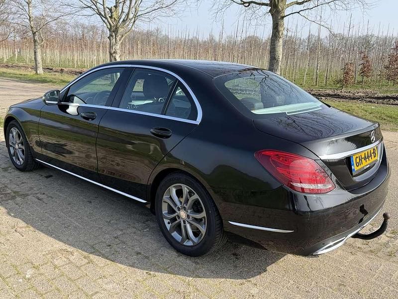 Occasion Mercedes C180 Prestige 156 PK (114 kW) 2014 Zwart Sedan
