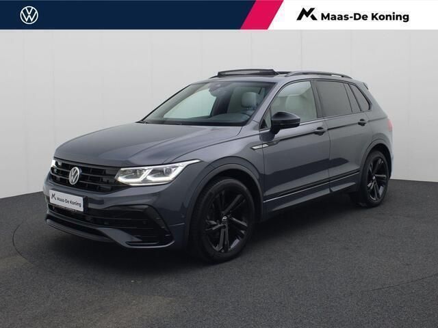 Grijs Gebruikt 2021 VW Tiguan R-line SUV | € 35.940 (Eerlijke prijs) - Afbeelding 1/4