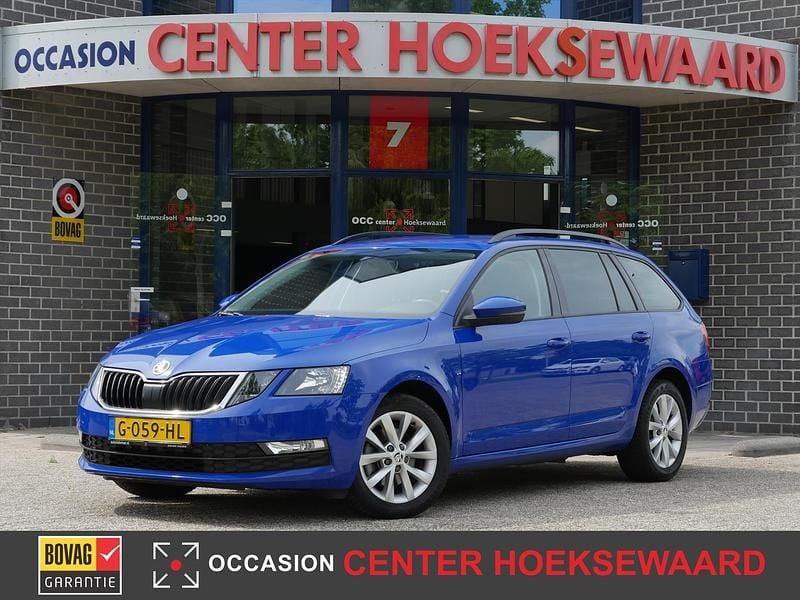 Blauw Gebruikt 2019 Skoda Octavia Business Line Stationwagen | € 12.844 (Goede deal) - Afbeelding 1/4