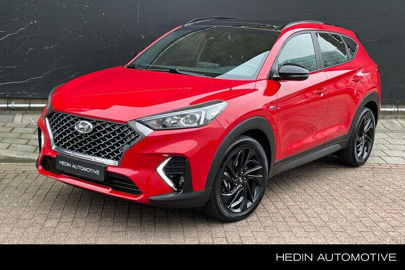 Rood Gebruikt 2019 Hyundai Tucson N Line SUV | € 25.945 (Eerlijke prijs) - Afbeelding 1/4