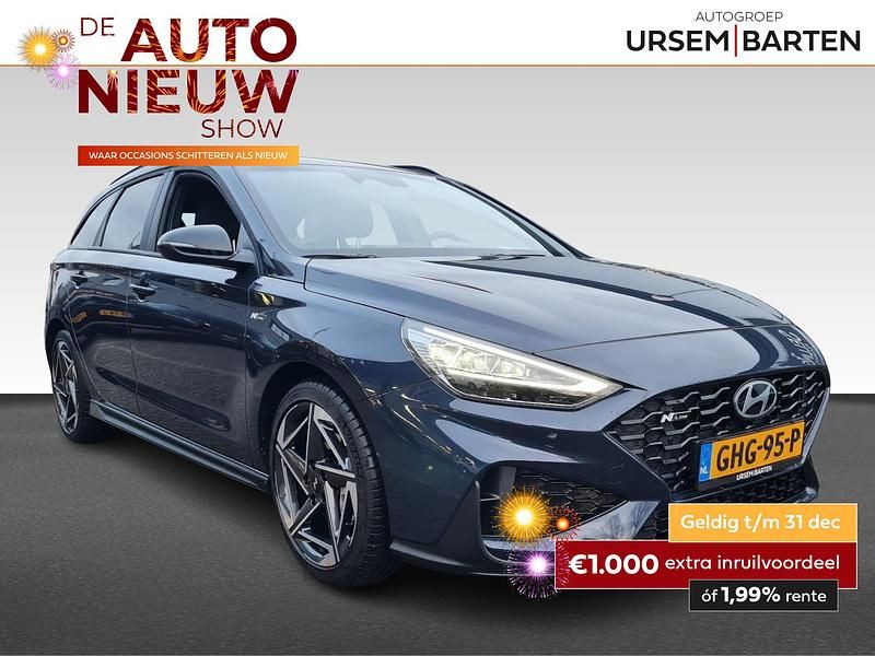 Blauw Occasion 2024 Hyundai i30 N Line Stationwagen | € 27.930 (Goede deal) - Afbeelding 1/4