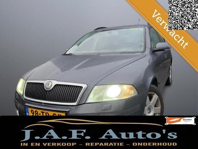 Grijs Occasion 2007 Skoda Octavia Stationwagen | € 1.945 (Super prijs) - Afbeelding 1/4