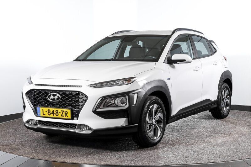 Wit Gebruikt 2021 Hyundai Kona Comfort SUV | € 21.995 (Goede deal) - Afbeelding 1/4