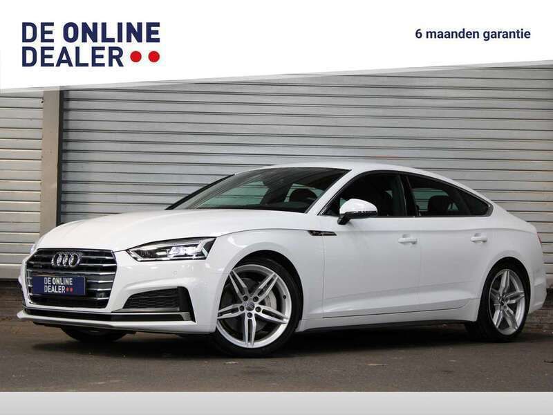 Wit Gebruikt 2017 Audi A5 Sportback S-Line Hatchback | € 22.850 (Eerlijke prijs) - Afbeelding 1/4