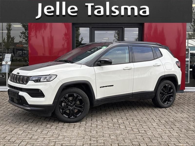 Wit Gebruikt 2022 Jeep Compass SUV | € 25.445 (Super prijs) - Afbeelding 1/4