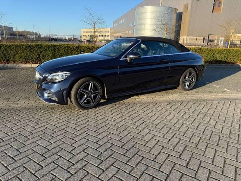 Occasion Mercedes C200 Premium Plus 184 PK (135 kW) 2019 Blauw Cabriolet