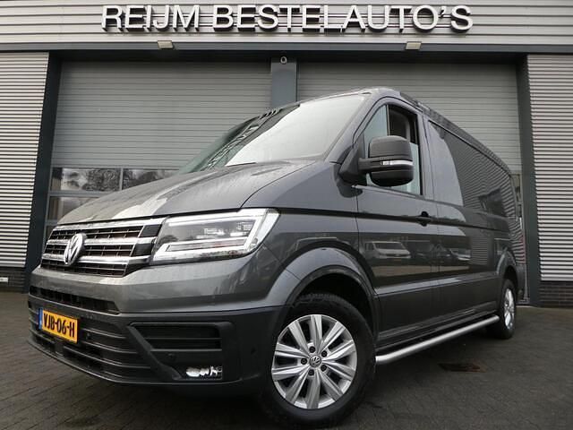 Grijs Occasion 2021 VW Crafter Highline Van | € 20.900 (Eerlijke prijs) - Afbeelding 1/4