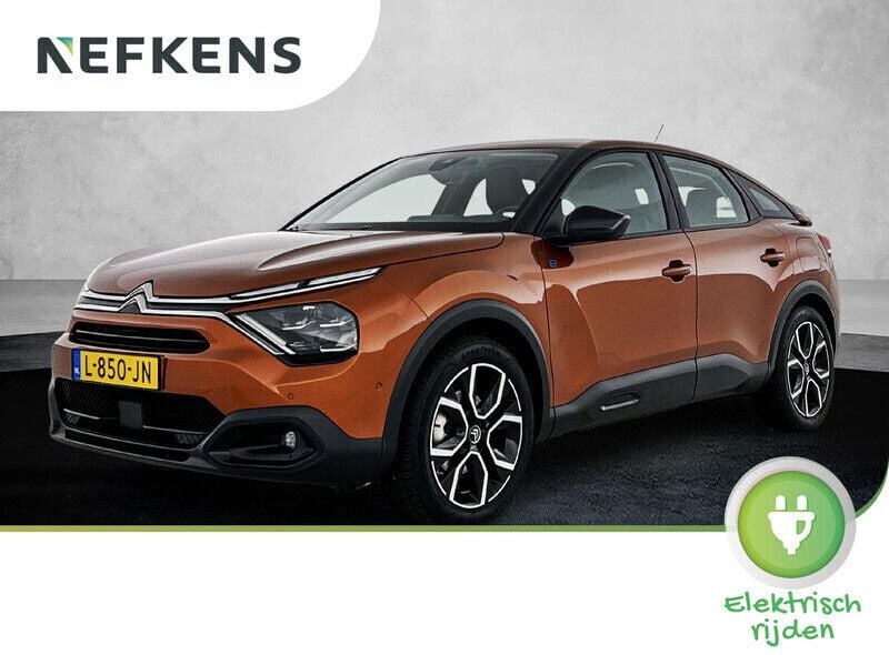Oranje, metallic lak Gebruikt 2021 Citroën e-C4 Feel SUV | € 16.425 (Goede deal) - Afbeelding 1/3