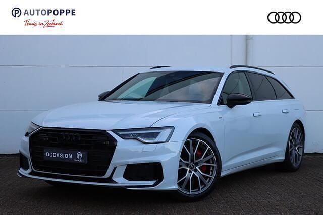 Wit Occasion 2022 Audi A6 Competition Stationwagen | € 46.950 (Super prijs) - Afbeelding 1/4