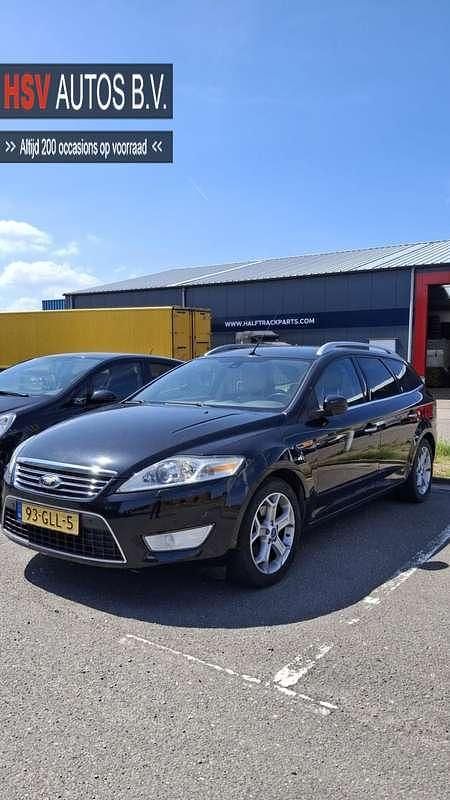 Zwart Gebruikt 2008 Ford Mondeo Ghia Stationwagen | € 3.999 (Eerlijke prijs) - Afbeelding 1/3