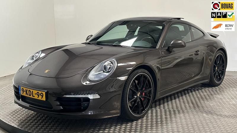 Bruin Gebruikt 2013 Porsche 911 Carrera 4S Chrono Coupé | € 94.991 (Super prijs) - Afbeelding 1/4