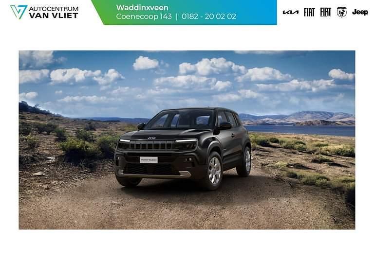 Volcano black Nieuw 2025 Jeep Avenger EV Summit SUV | € 38.545 - Afbeelding 1/4