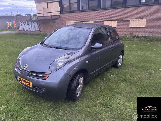 Occasion Nissan Micra Acenta 80 PK (58 kW) 2004 Grijs Hatchback