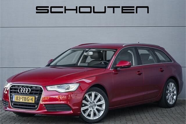 Rood Gebruikt 2012 Audi A6 Proline Stationwagen | € 9.900 (Super prijs) - Afbeelding 1/3