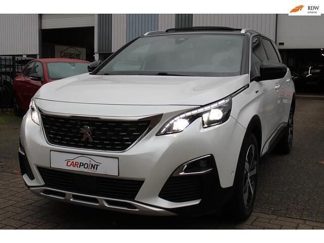 Wit Gebruikt 2017 Peugeot 5008 GT-line SUV | € 16.950 (Goede deal) - Afbeelding 1/4