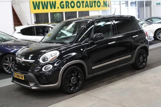 Zwart Gebruikt 2014 Fiat 500L Beats Edition MPV | € 9.944 - Afbeelding 1/4
