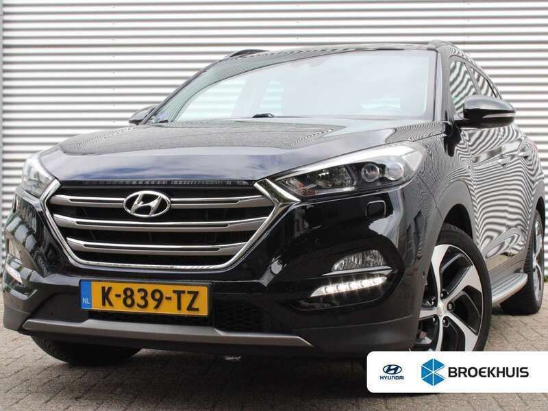 Zwart Gebruikt 2016 Hyundai Tucson Premium SUV | € 21.400 (Eerlijke prijs) - Afbeelding 1/4