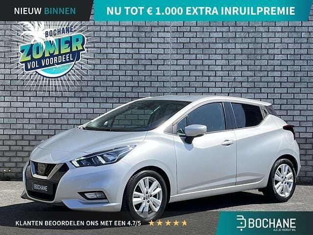 Grijs Gebruikt 2020 Nissan Micra N-Connecta Hatchback | € 12.950 (Eerlijke prijs) - Afbeelding 1/4