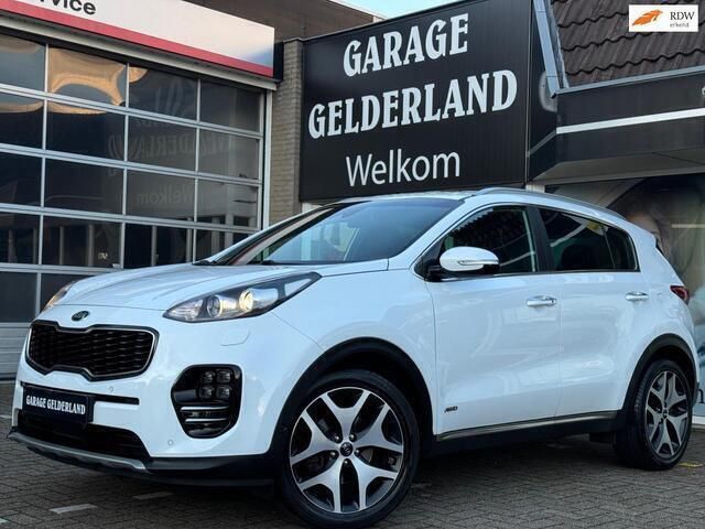 Zwart Gebruikt 2017 Kia Sportage GT-Line SUV | € 20.900 (Eerlijke prijs) - Afbeelding 1/4
