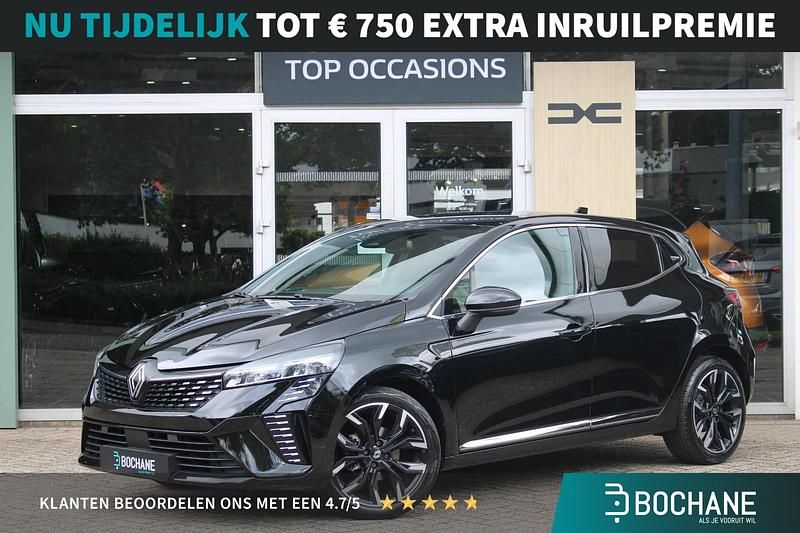 Zwart Gebruikt 2024 Renault Clio V Techno Hatchback | € 22.645 (Duur) - Afbeelding 1/4