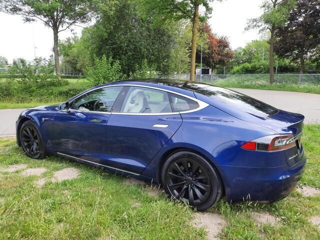 Occasion Tesla Model S 306 kW (417 PK) 2018 Blauw Hatchback