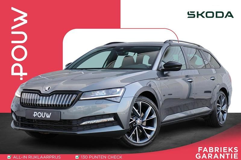 Grijs Occasion 2026 Skoda Superb Business Line Stationwagen | € 37.900 - Afbeelding 1/4