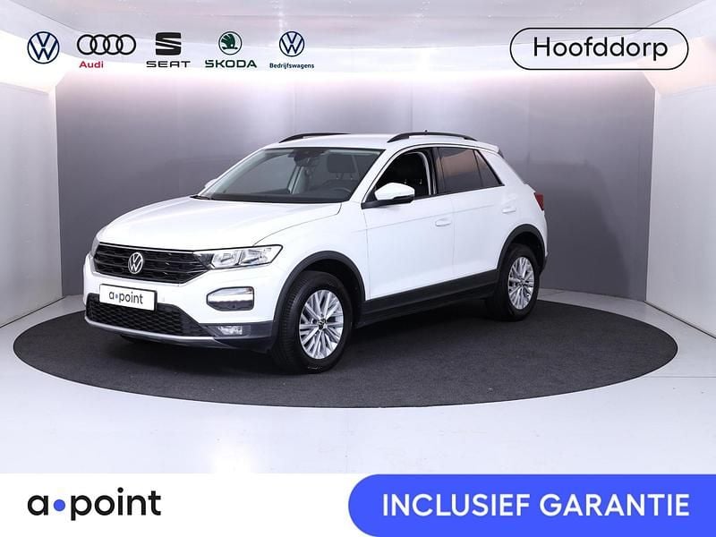 Wit Gebruikt 2021 VW T-Roc Style SUV | € 25.949 (Goede deal) - Afbeelding 1/3
