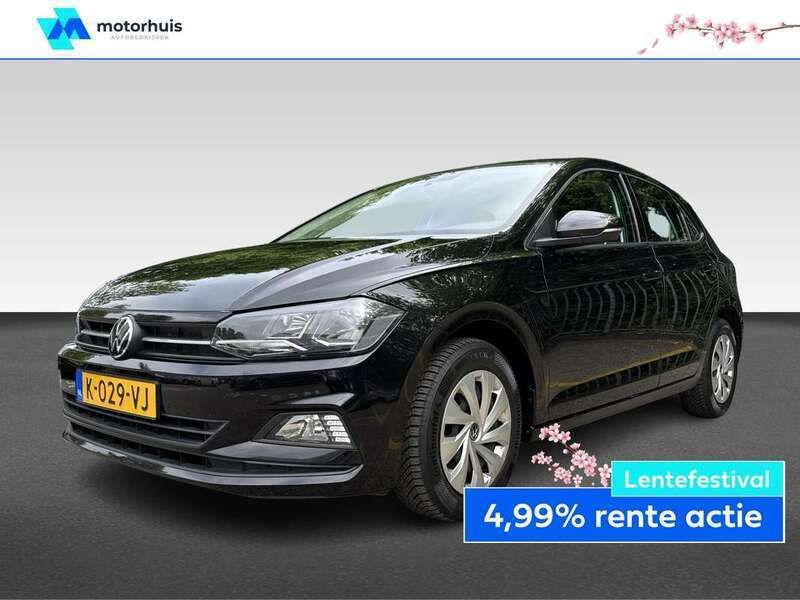 Zwart, metallic lak Gebruikt 2021 VW Polo Comfortline Hatchback | € 16.945 (Goede deal) - Afbeelding 1/4