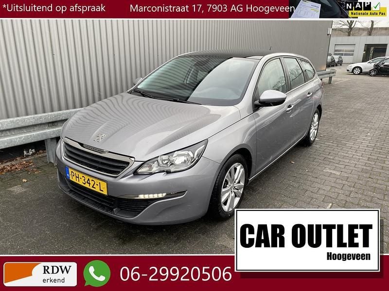Occasion Peugeot 308 Active 112 PK (82 kW) 2017 Grijs Stationwagen