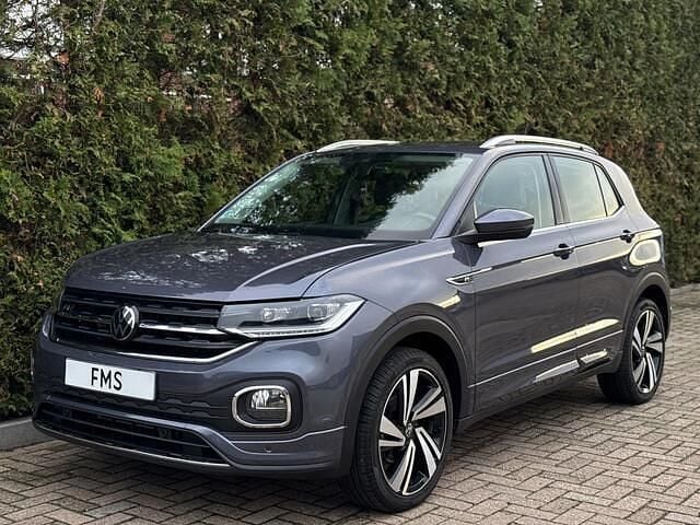Grijs (metallic) Gebruikt 2023 VW T-Cross R-line SUV | € 26.890 (Eerlijke prijs) - Afbeelding 1/4