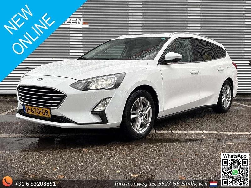 Wit Gebruikt 2020 Ford Focus Business Edition Stationwagen | € 7.200 (Super prijs) - Afbeelding 1/4