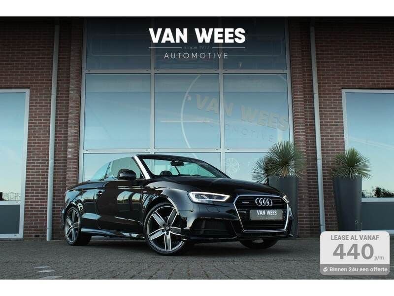 Zwart Gebruikt 2017 Audi A3 Cabriolet S-Line Cabriolet | € 27.450 (Eerlijke prijs) - Afbeelding 1/3