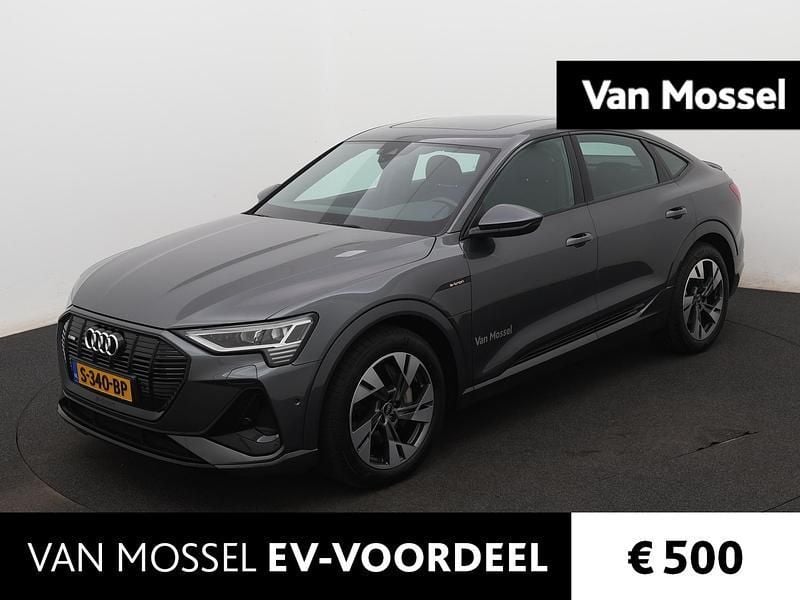 Grijs Gebruikt 2022 Audi e-tron Sportback S-Line SUV | € 45.900 (Eerlijke prijs) - Afbeelding 1/2