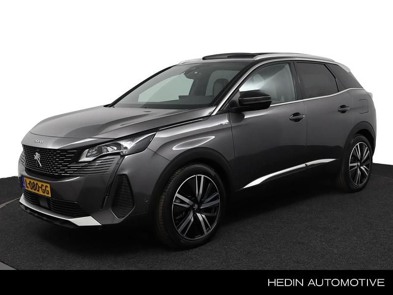 Grijs Gebruikt 2021 Peugeot 3008 GTi SUV | € 26.450 (Eerlijke prijs) - Afbeelding 1/4