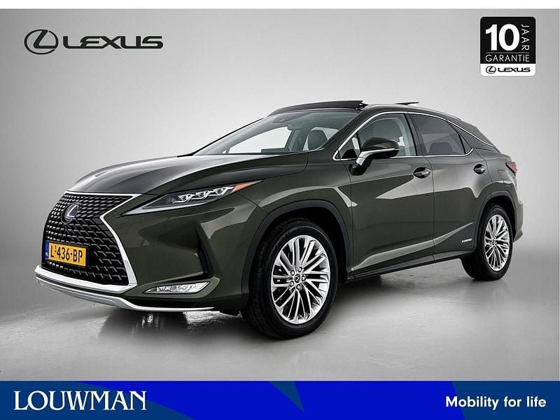 Groen Gebruikt 2021 Lexus RX450h President Line SUV | € 57.950 (Iets duurder) - Afbeelding 1/4