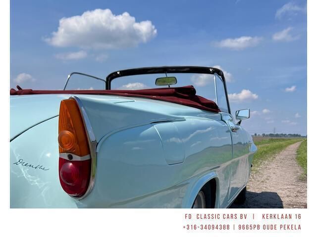Blauw Occasion 1961 Skoda Felicia Cabriolet | € 29.950 - Afbeelding 1/4