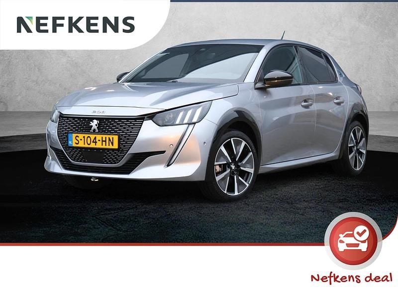 Grijs Gebruikt 2022 Peugeot e-208 GT Hatchback | € 30.780 - Afbeelding 1/4